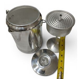 Field & Stream CEH01798 9 Cup Aluminum Camping Coffee Percolator w Box